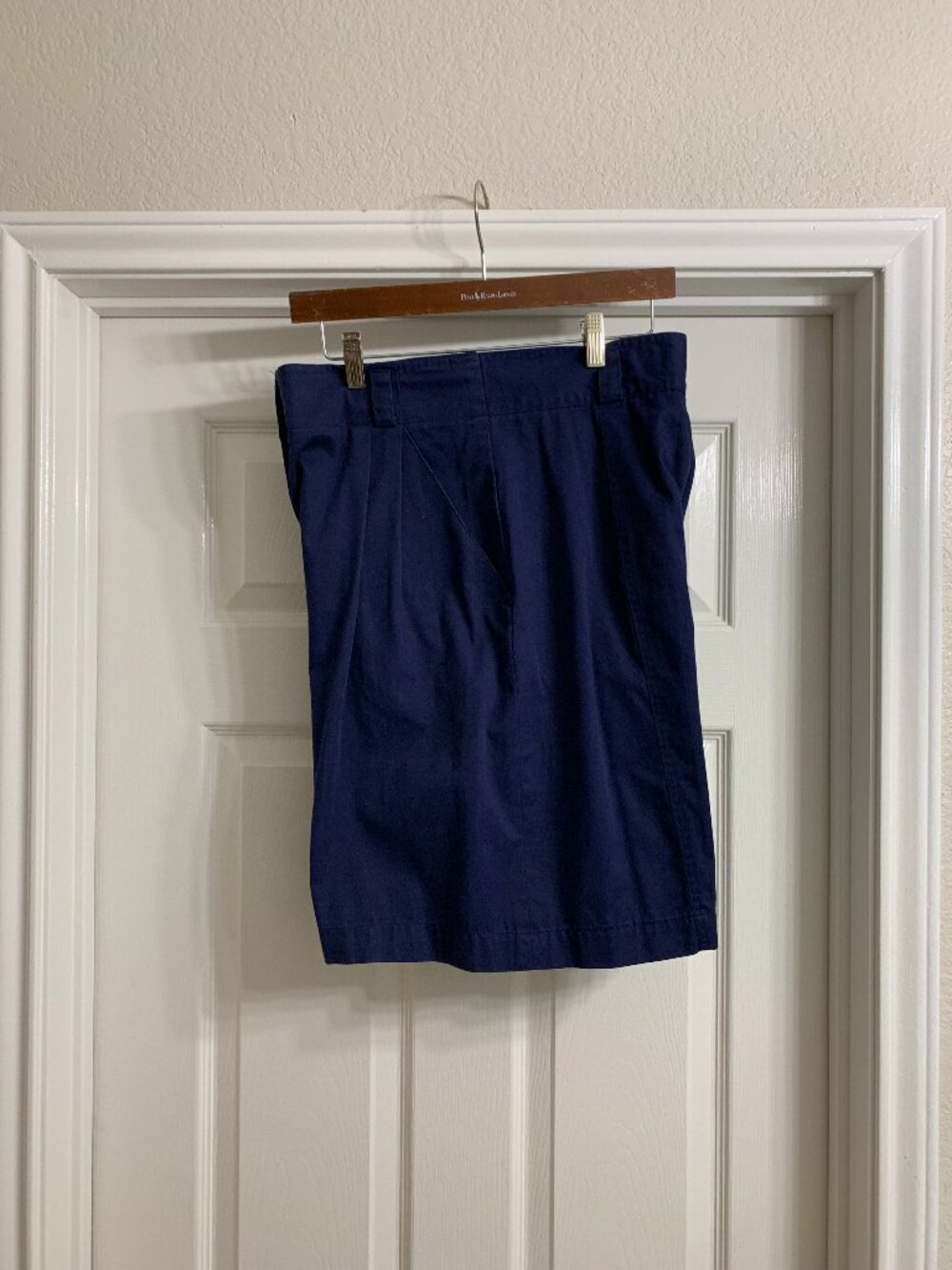 Chaus Brand Women's Retro Navy Blue Shorts, Size 12